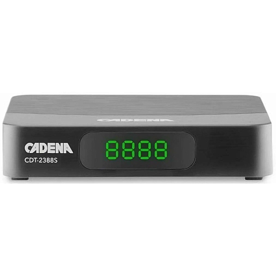 Ресивер DVB-T2 CADENA CDT-2388S черный