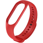 Силиконовый ремешок для Xiaomi mi band 5/6 красный
