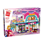 Конструктор QMAN «Домик подружек», 3 минифигуры и 447 деталей