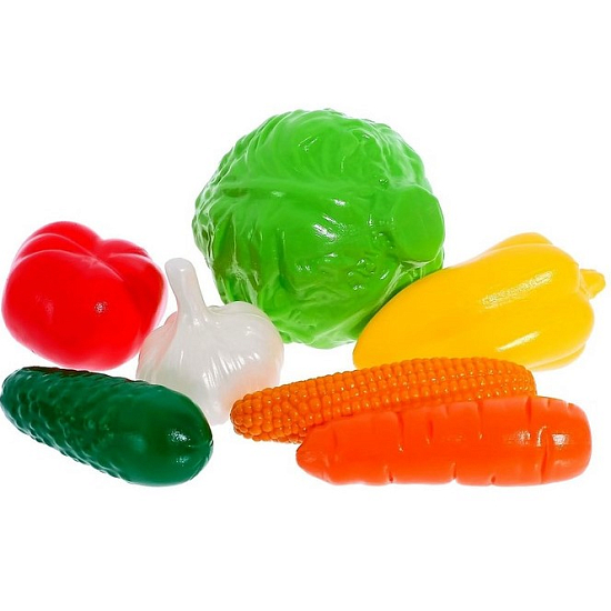 Набор «Овощи», 7 предметов, в сетке