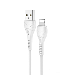 Кабель USB <--> Lightning  1.0м HOCO X37 Cool power белый