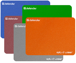 Коврик DEFENDER Silver opti-laser (ассорти -4 вида) (220х180х0.4)