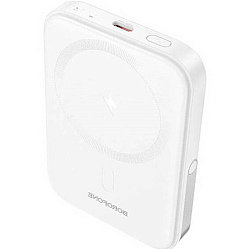 Внешний АКБ BOROFONE BJ51 Kody (5000mAh) 1 Type-C, MagSafe, белый