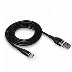 Кабель USB Lightning WALKER C735 черный