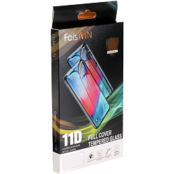 Противоударное стекло 11D FAISON для Honor 9C/Honor Play 3/Enjoy 10/Y7P/P40 Lite, черное, полный клей