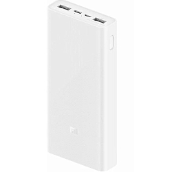 Внешний АКБ XIAOMI Power Bank 3 20000 mAh (PLM18ZM) White
