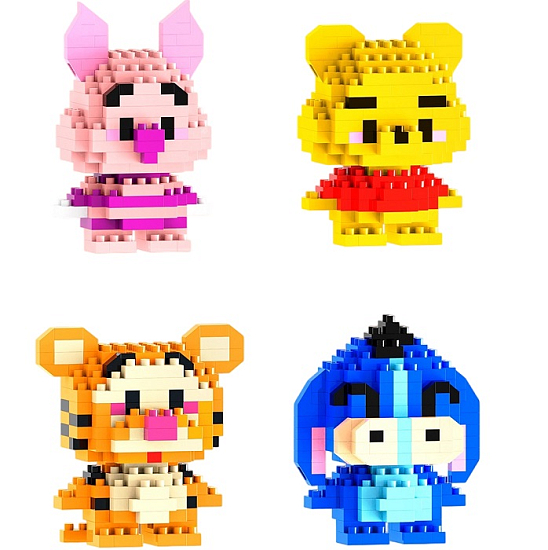 Конструктор «Mini Blocks. Зверята», 629 деталей 10906396
