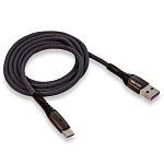 Кабель USB <--> Type-C  1.0м WALKER C920 серый
