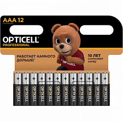 Элемент питания OPTICELL LR03 PROFESSIONAL BL-12 (12/144)