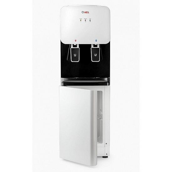 Кулер AEL LK-AEL-85c напольный белый/черный