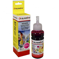 Чернила Colouring для Canon/Epson/HP/Lexmark Magenta 100мл водные