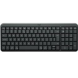 Клавиатура БП LOGITECH K250, графитовый