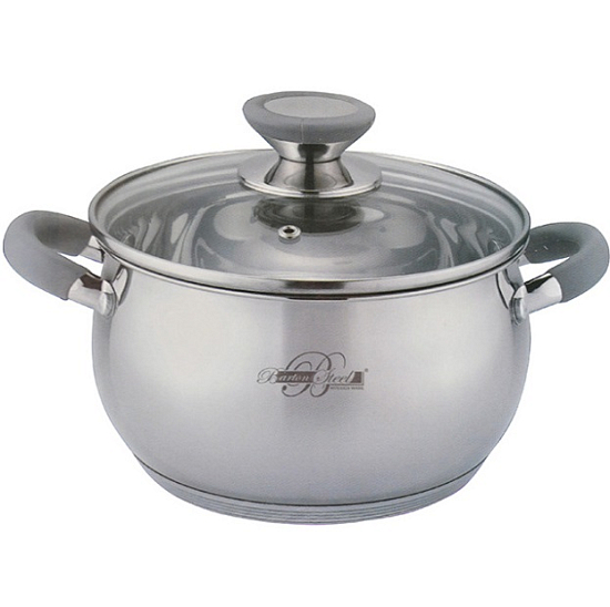 Кастрюля 4.6л BARTON STEEL BS-2315-22