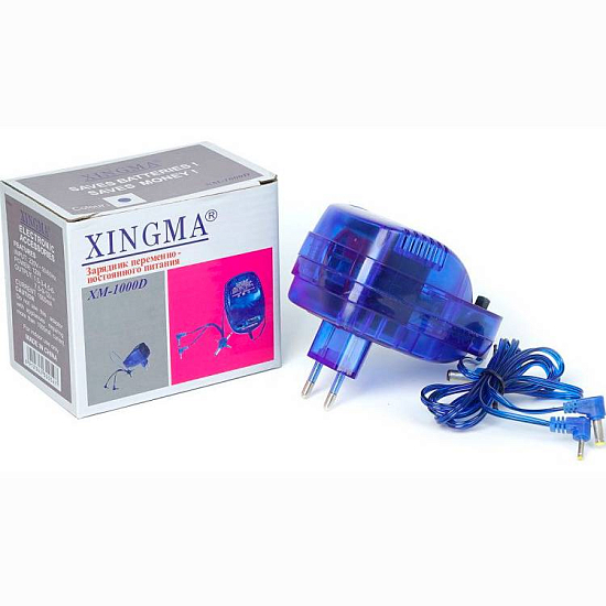 Универсальное СЗУ XM-1000D (1,5V-12V, 1000мА)