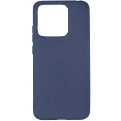 Задняя накладка PERO софт-тач для Xiaomi Redmi 10A синий