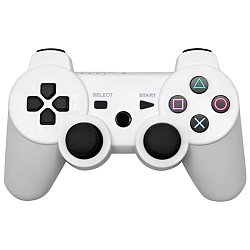 Геймпад БП для SONY PS3 White (не оригинал) (техпак)