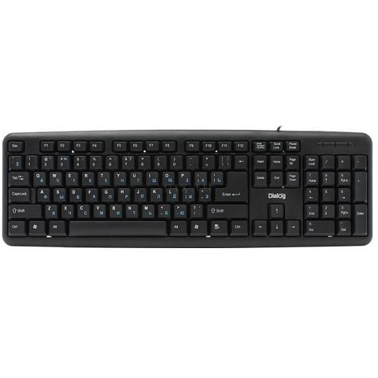 Клавиатура DIALOG KS-020BP Standart Black PS/2