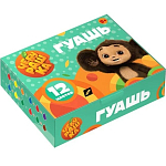 Гуашь Мульти-Пульти "Чебурашка", 12 цветов, 17,5мл, картон ГКЧБ_53008