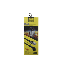 Кабель USB <--> Type-C  1.0м EARLDOM EC-059 красный, чёрная вставка
