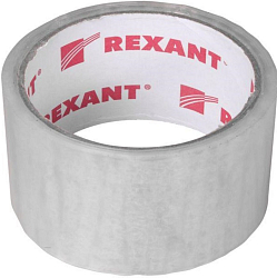 Скотч упаковочный REXANT 09-4201, 48 мм х 50 мкм, прозрачный, рулон 66 м (6/72)