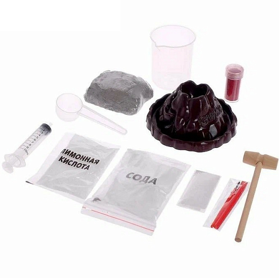 Набор для опытов «Время динозавров», вулкан и раскопки 4873925