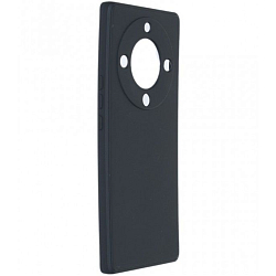 Задняя накладка ZIBELINO Soft Matte для Honor X9a 5G (черный) с микрофиброй