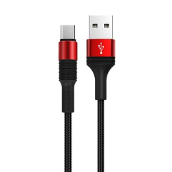 Кабель USB <--> microUSB  1.0м BOROFONE BX21 Outstanding, красный