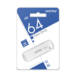 USB 64Gb SmartBuy LM05 белый, USB 3.0