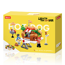 Конструктор SLUBAN Фуд-корт: Хот-доги (345 дет.)