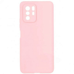 Задняя накладка ZIBELINO Soft Matte для Xiaomi Poco X3 GT/Xiaomi Redmi Note 10 Pro 5G (розовый) защ камеры