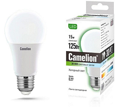 Лампа светодиодная CAMELION A60 15W/4500K/E27