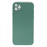Задняя накладка ZIBELINO Soft Case для iPhone 11 Pro Max (темно-зеленый)