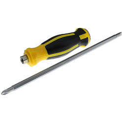 Отвертка телескопическая X-PERT B-2, двусторонняя, Т-образная 2х-комп. рукоятка, с фиксатором