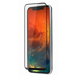 Противоударное стекло 5D FAISON для iPhone 12 mini, черное, полный клей