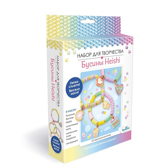 Украшения своими руками. Бусины Heishi. «Сладкая романтика» 10103572