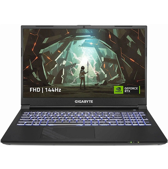Ноутбук игровой 15.6" Gigabyte G5 (Core i5-13500H/ 16GB/ SSD 512GB/ RTX4060 8GB/ DOS) (KF5-53KZ353SD)
