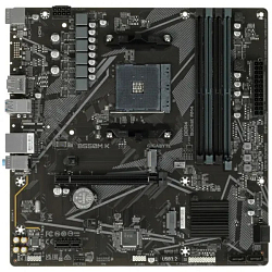 Материнская плата Gigabyte B550M K Soc-AM4 AMD B550 4xDDR4 mATX AC`97 8ch(7.1) GbLAN RAID+HDMI
