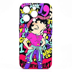 Задняя накладка Luxo Creative для iPhone 14 Pro Max (101) (black)