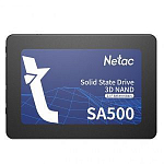 Накопитель SSD 2.5" 1Tb NETAC SA500 Series <NT01SA500-1T0-S3X> Retail (SATA3, up to 530/475MBs, 3D NAND, 480TBW, 7mm)