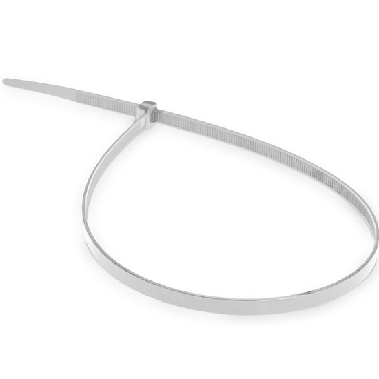 Хомут-стяжка AVS NT4830-25W 4,8х300мм, белый, нейлоновая (25шт.)