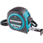 Рулетка Komfortabel, 5 м х 19 мм GROSS, обрезиненный корпус// 32561