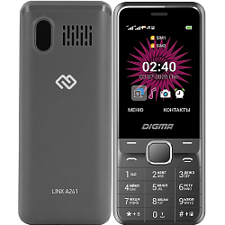 Телефон DIGMA A241 Linx 32Mb серый