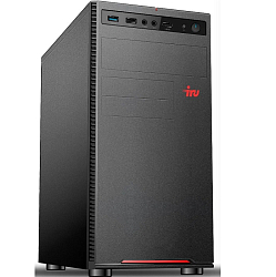 Системный блок IRU Home 310H6SE MT (Intel Core i3-13100/ 8GB/ SSD 256GB/ DOS) (2032024), чёрный