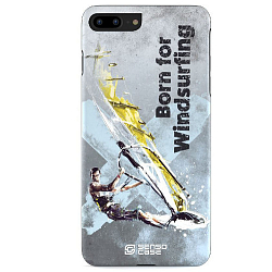 Задняя накладка SENSOCASE для iPhone 7 Plus Born for windsurfing