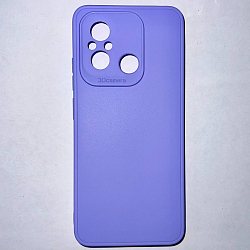 Задняя накладка Мобилис для Xiaomi Redmi 12C, лавандовый , матовая с защитой камеры