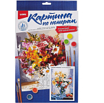 Картина по номерам на картоне 20*28,5 см "Нежный натюрморт" в/к 34,5*20,5*1,9 см