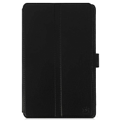 Чехол футляр-книга 7,2" (120х200) универсальный (черный, кожзам)