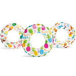 Круг надувной 61см INTEX, 6-10 лет, 3 вида (59241)