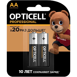 Элемент питания OPTICELL LR06 PROFESSIONAL BL-2 (2/96)
