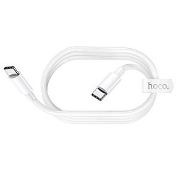 Кабель Type-C <--> Type-C 2.0м HOCO X51 белый, 100W